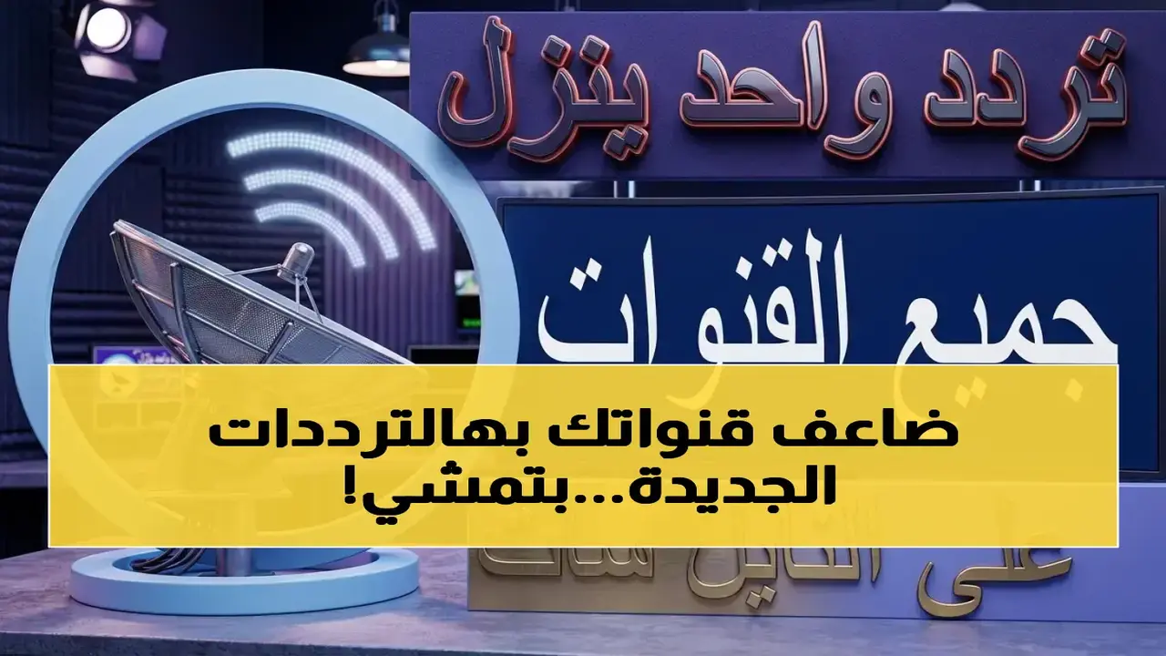 تردد نايل سات الشامل لاستقبال أكثر من 1000 قناة بجودة HD